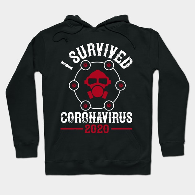 I Survived Coronavirus 2020 Hoodie by HelloShirt Design